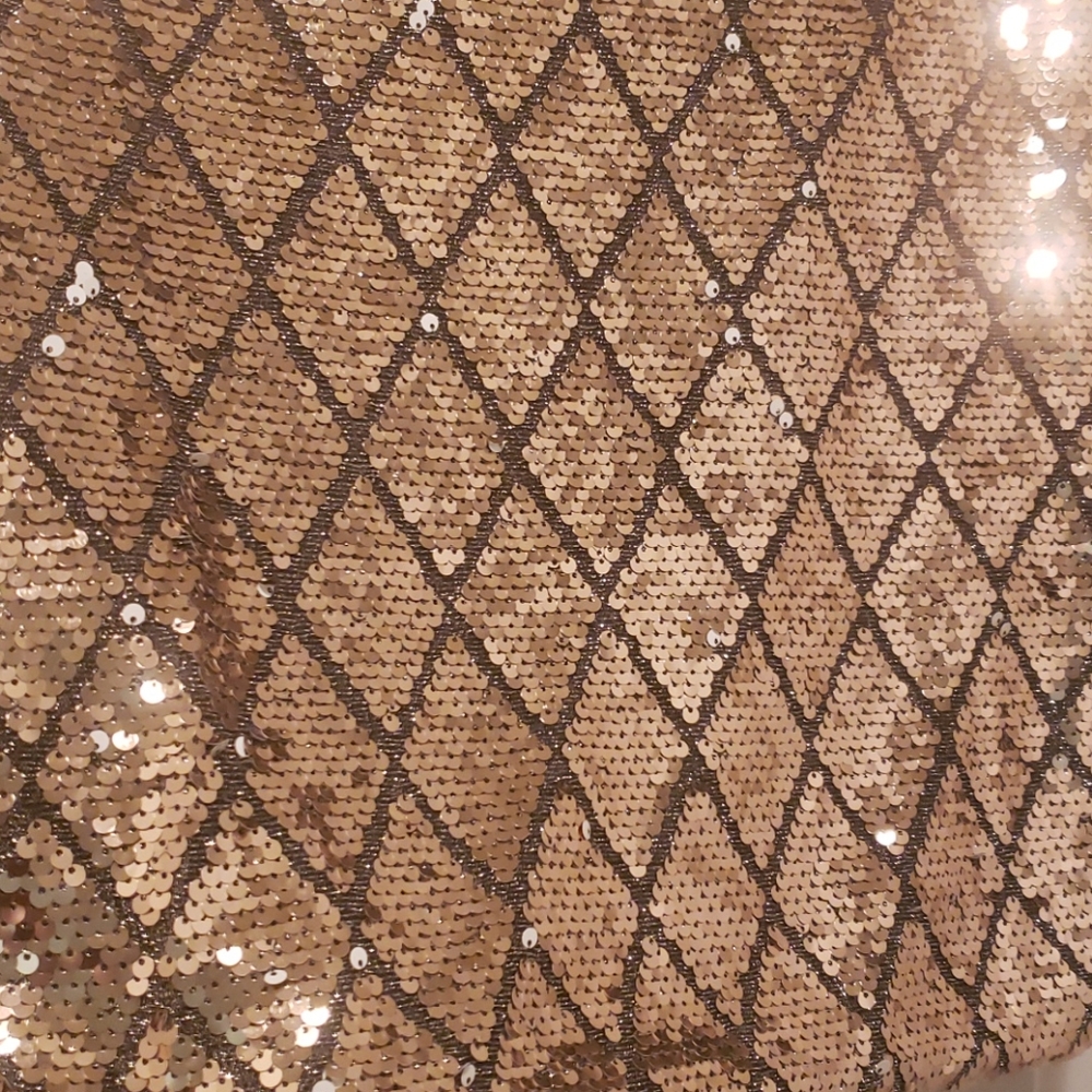 Sequins semi crop top - Picture 2 of 4